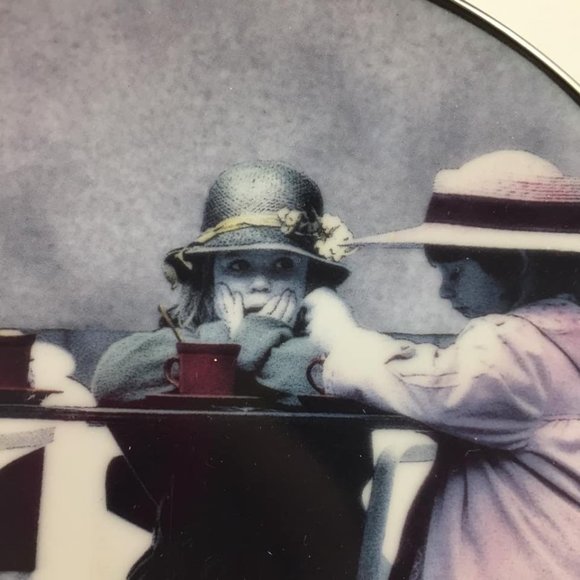 1997 Kim Anderson Sharing Friendship, Laughter and Love Girls Collector Plate En - Picture 4 of 6